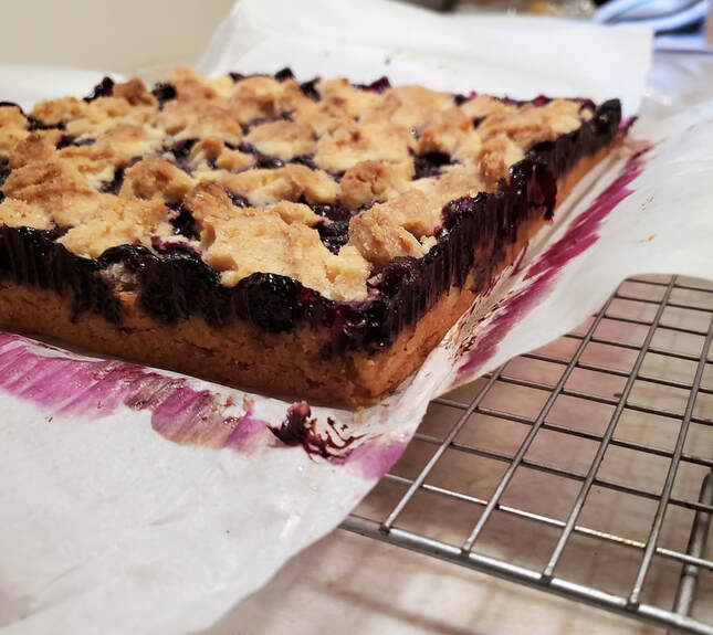 Blueberry Crumb Bars