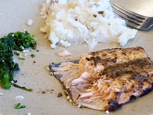 Mustard Lemon Salmon